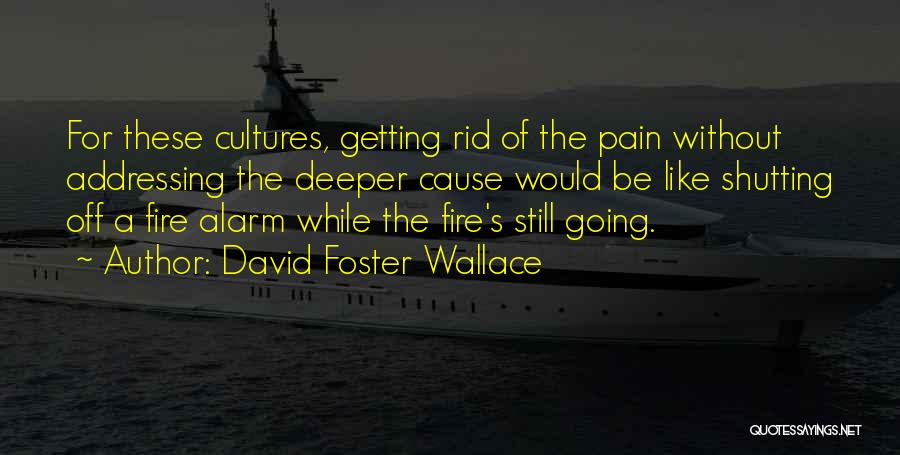 Fire Alarm Quotes By David Foster Wallace