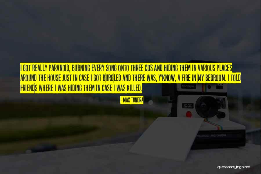 Fire And Friends Quotes By Max Tundra Fire And Friends Quotes By Max Tundra