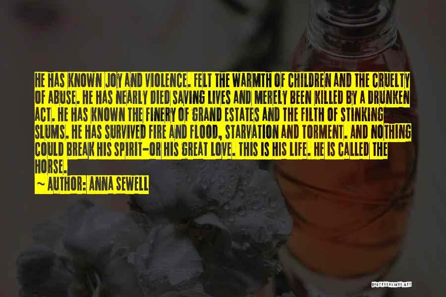 Fire And Life Quotes By Anna Sewell