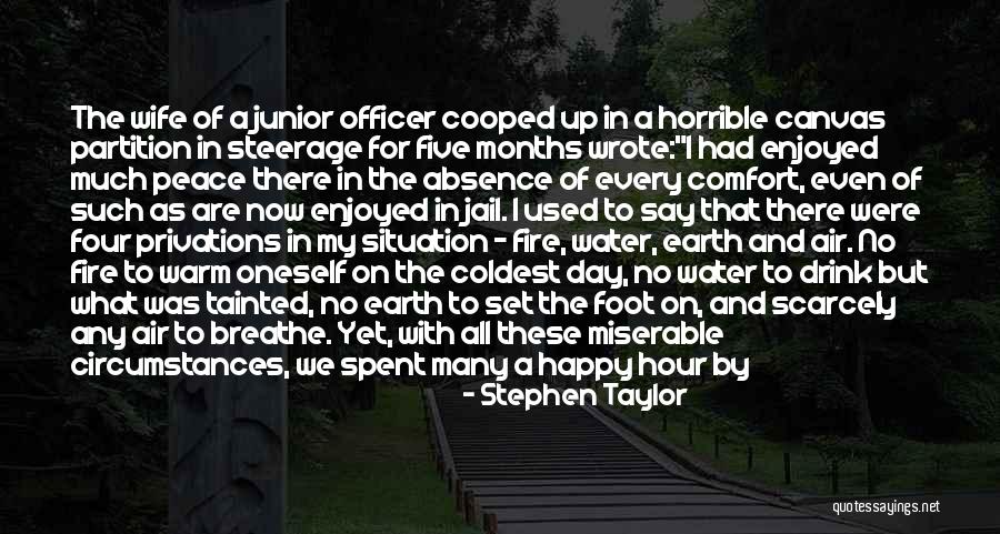 Fire And Water Quotes By Stephen Taylor