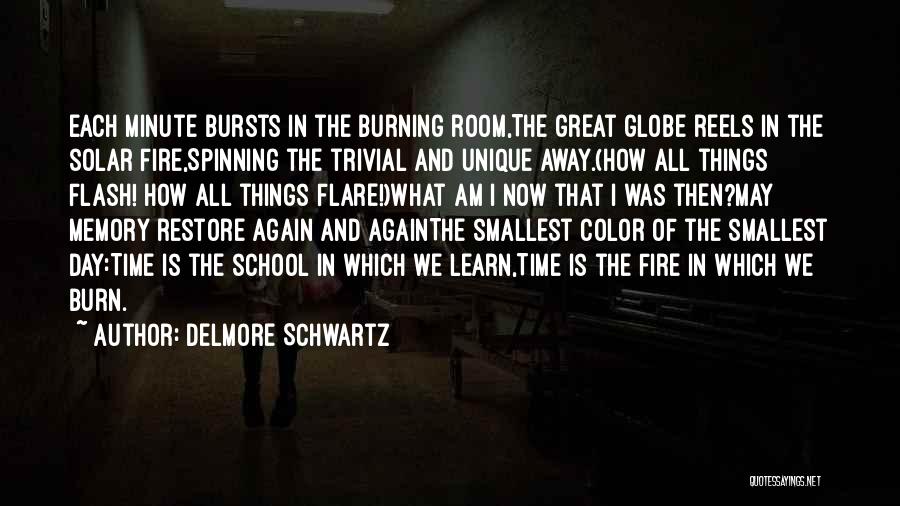 Fire Burn Quotes By Delmore Schwartz