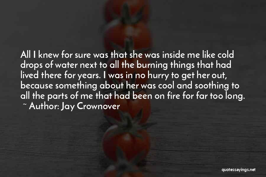 Fire Burning Out Quotes By Jay Crownover