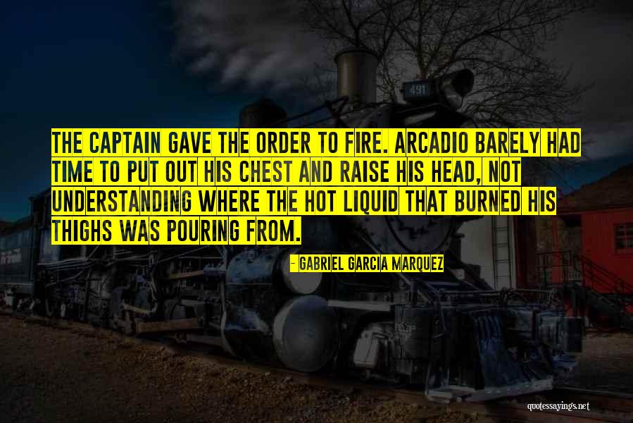 Fire Captain Quotes By Gabriel Garcia Marquez