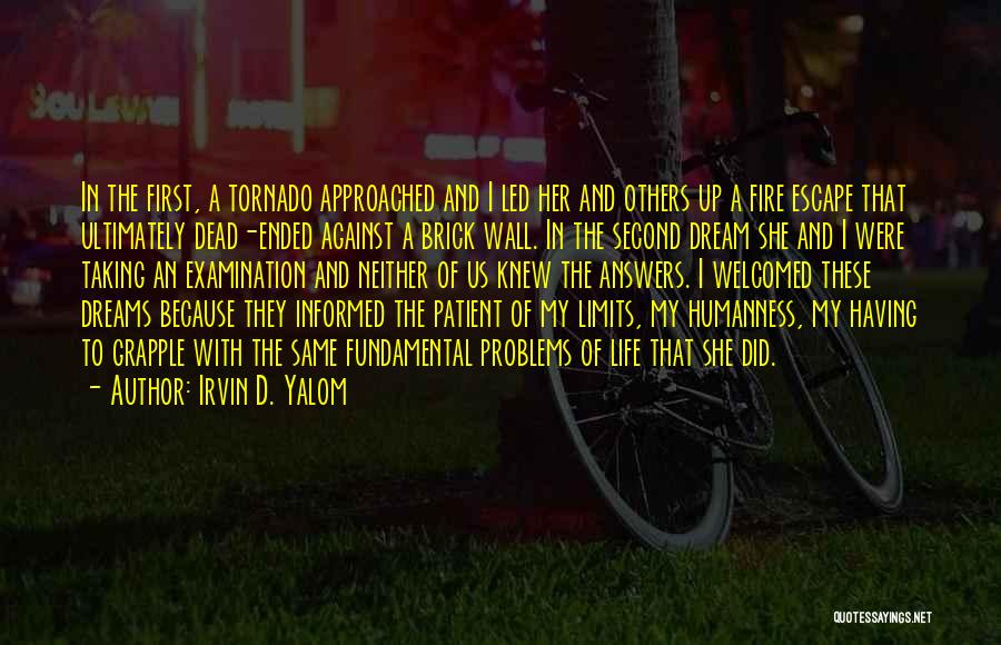 Fire Escape Quotes By Irvin D. Yalom