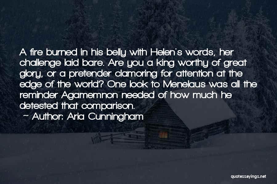 Fire In Belly Quotes By Aria Cunningham