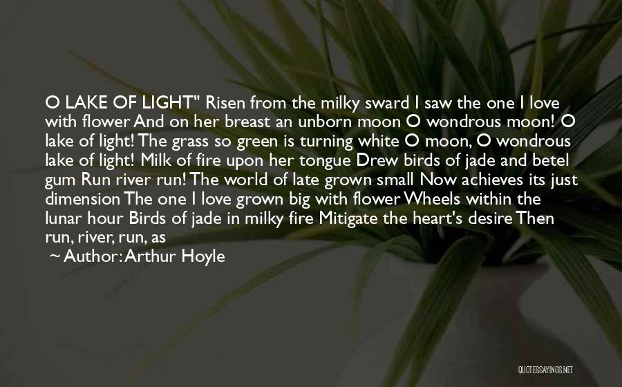 Fire In Her Heart Quotes By Arthur Hoyle