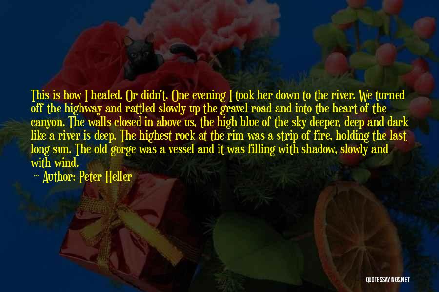 Fire In Her Heart Quotes By Peter Heller
