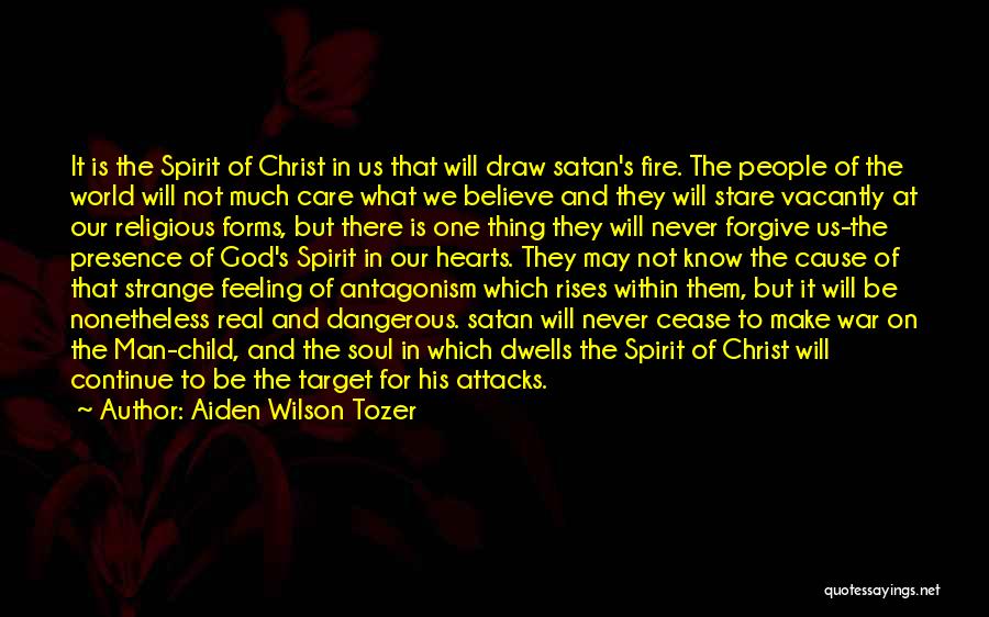 Fire In Our Hearts Quotes By Aiden Wilson Tozer