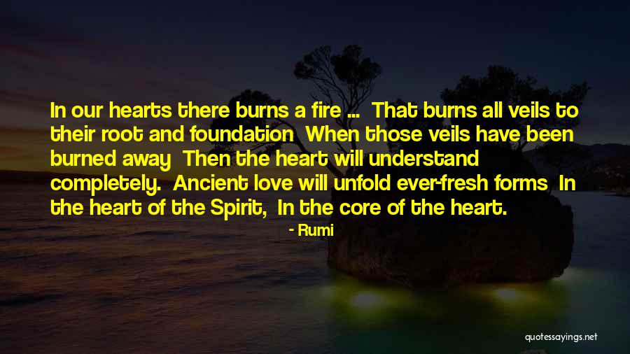 Fire In Our Hearts Quotes By Rumi