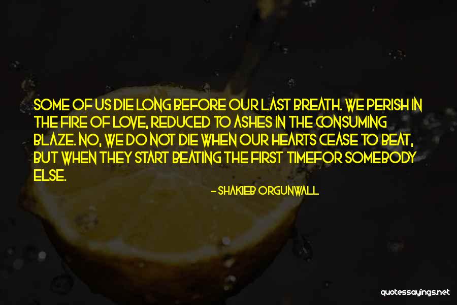 Fire In Our Hearts Quotes By Shakieb Orgunwall