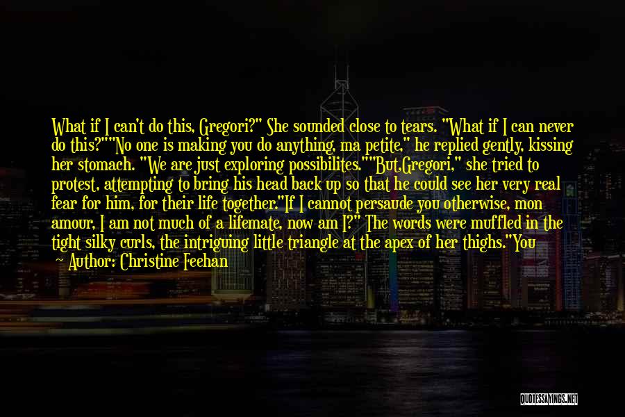 Fire In The Eyes Quotes By Christine Feehan