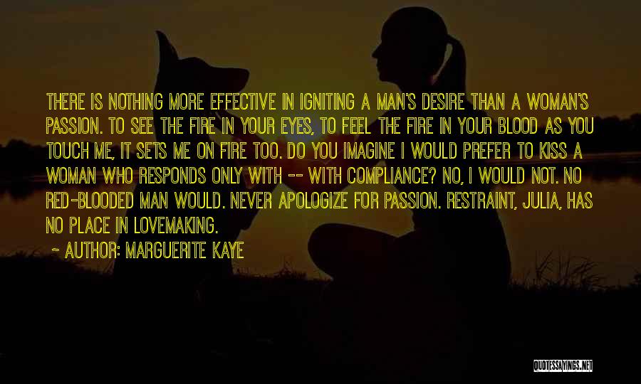 Fire In The Eyes Quotes By Marguerite Kaye