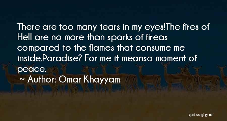 Fire In The Eyes Quotes By Omar Khayyam