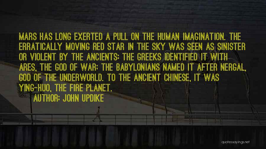 Fire In The Sky Quotes By John Updike