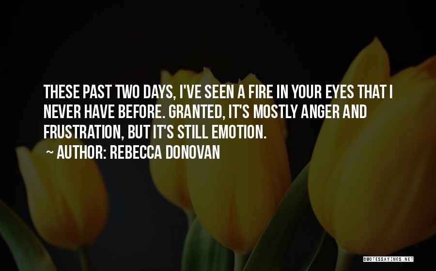 Fire In Your Eyes Quotes By Rebecca Donovan