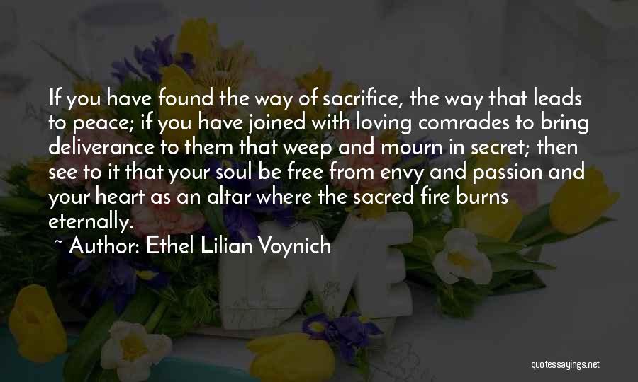 Fire In Your Heart Quotes By Ethel Lilian Voynich