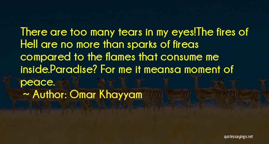 Fire Inside Quotes By Omar Khayyam