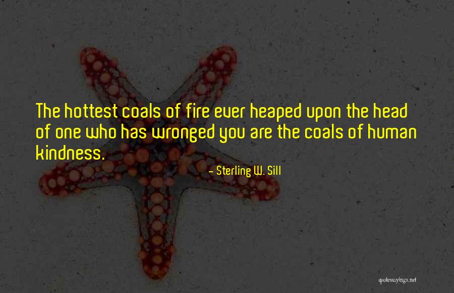 Fire Of Kindness Quotes By Sterling W. Sill