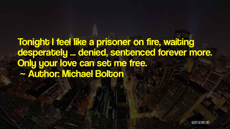 Fire Passion Love Quotes By Michael Bolton