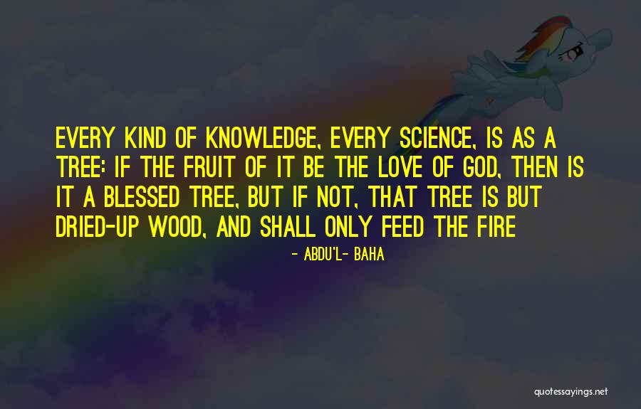 Fire Science Quotes By Abdu'l- Baha Fire Science Quotes By Abdu'l- Baha