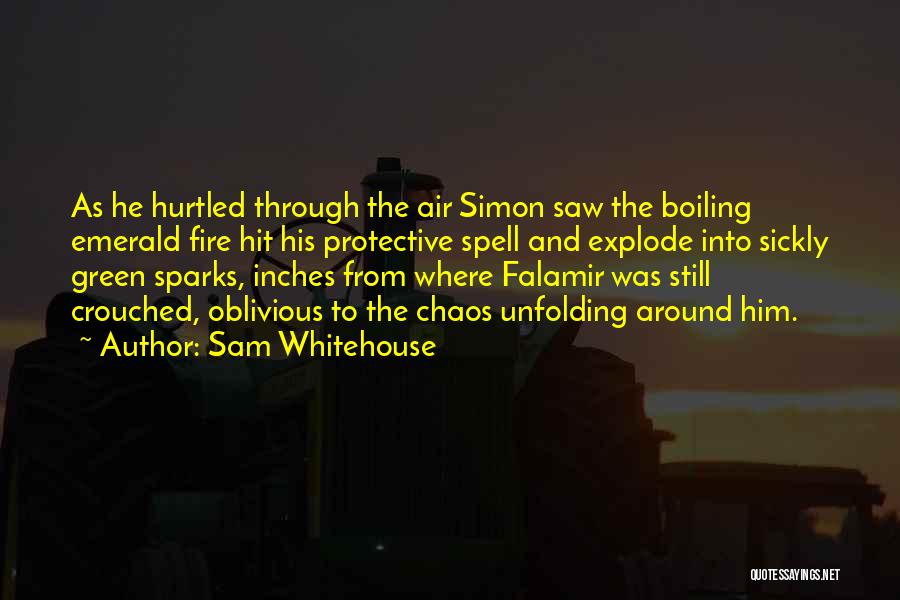 Fire Sparks Quotes By Sam Whitehouse