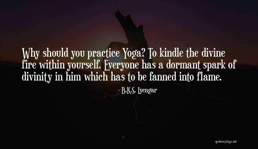 Fire Which Quotes By B.K.S. Iyengar Fire Which Quotes By B.K.S. Iyengar