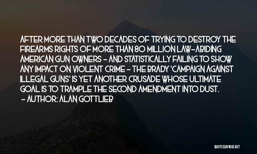 Firearms Rights Quotes By Alan Gottlieb