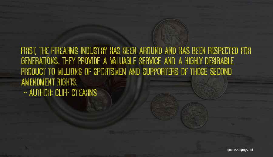 Firearms Rights Quotes By Cliff Stearns