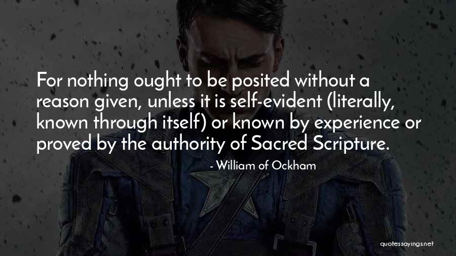 Fireless Locomotive Quotes By William Of Ockham Fireless Locomotive Quotes By William Of Ockham