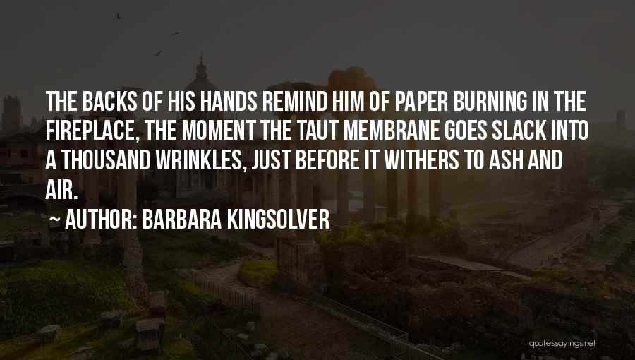 Fireplace Quotes By Barbara Kingsolver