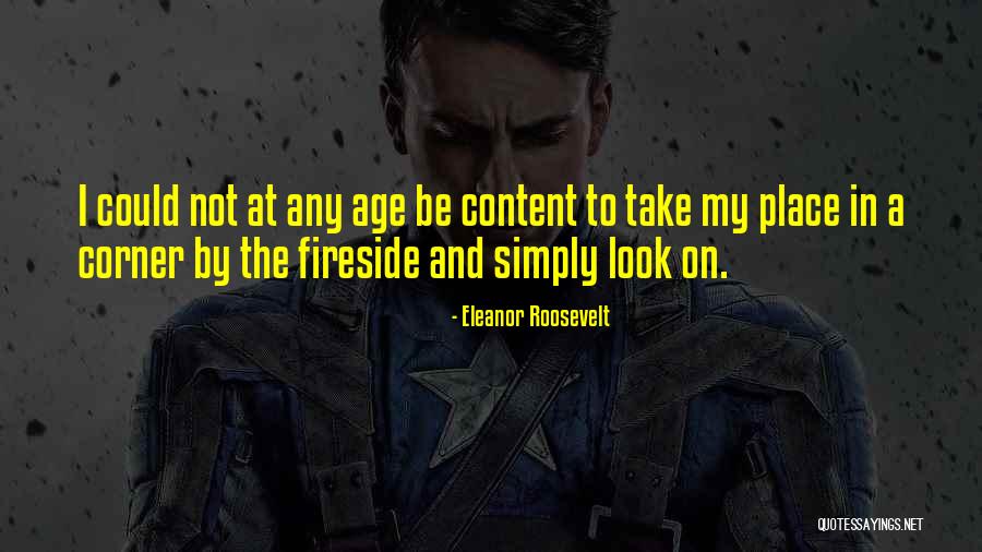Fireside Quotes By Eleanor Roosevelt Fireside Quotes By Eleanor Roosevelt