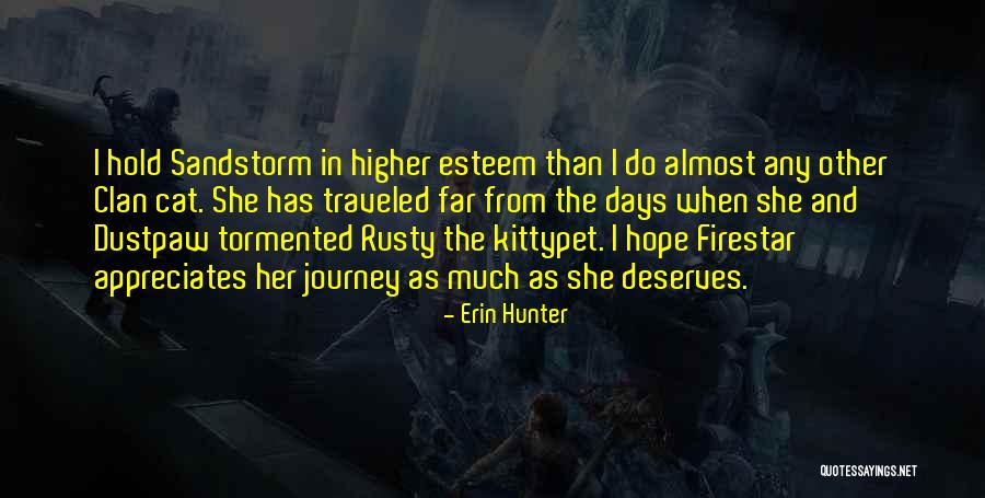 Firestar Sandstorm Quotes By Erin Hunter Firestar Sandstorm Quotes By Erin Hunter