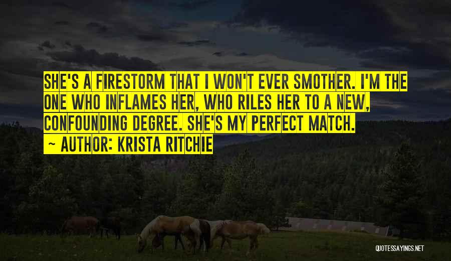 Firestorm Quotes By Krista Ritchie