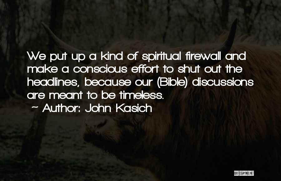 Firewall Quotes By John Kasich