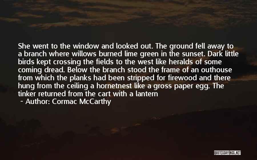 Firewood Quotes By Cormac McCarthy
