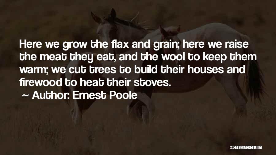 Firewood Quotes By Ernest Poole