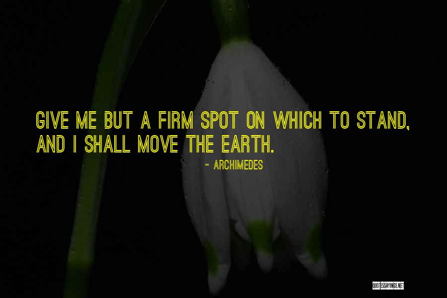Firm Determination Quotes By Archimedes Firm Determination Quotes By Archimedes