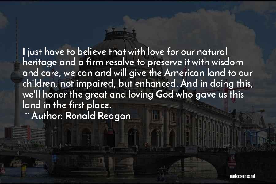 Firm Resolve Quotes By Ronald Reagan