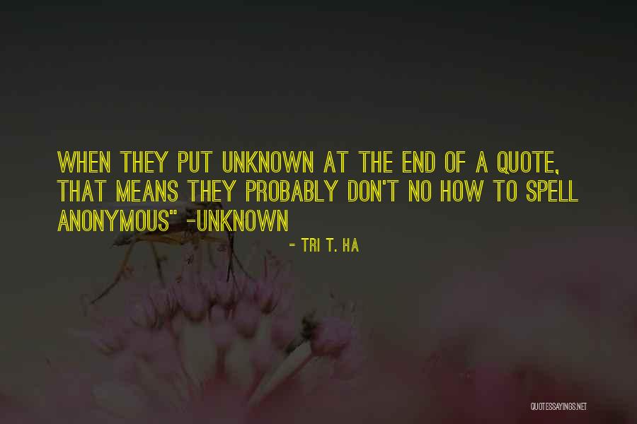 Firmament Stone Quotes By Tri T. Ha Firmament Stone Quotes By Tri T. Ha