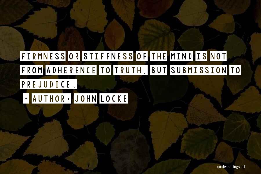 Firmness Quotes By John Locke