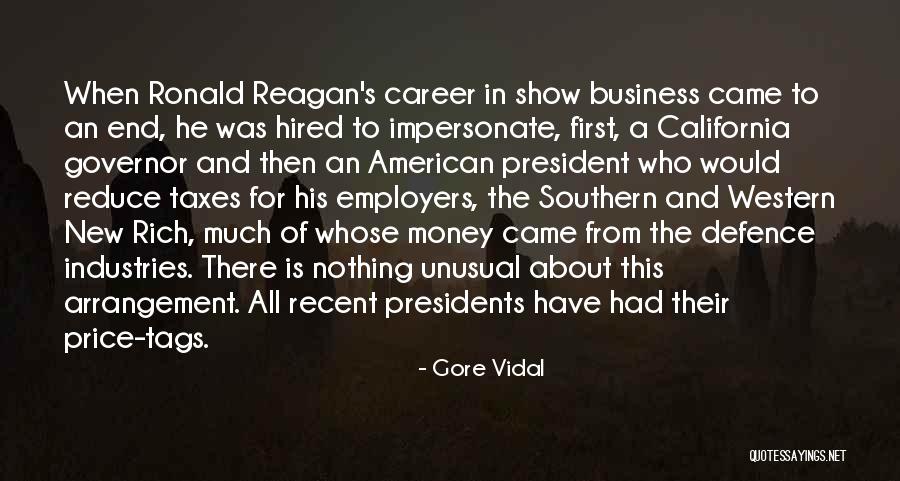 First 5 Presidents Quotes By Gore Vidal