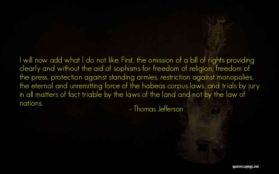 First Aid Quotes By Thomas Jefferson