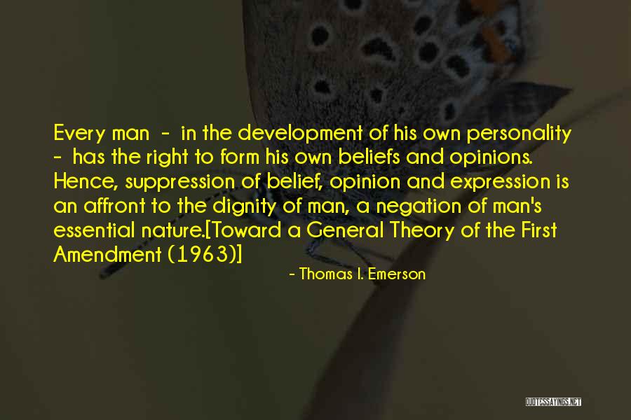 First Amendment Censorship Quotes By Thomas I. Emerson First Amendment Censorship Quotes By Thomas I. Emerson