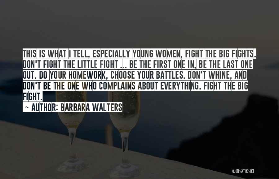 First And Last Thing I Think About Quotes By Barbara Walters
