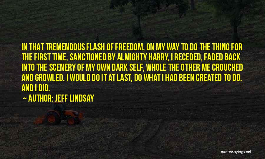 First And Last Time Quotes By Jeff Lindsay
