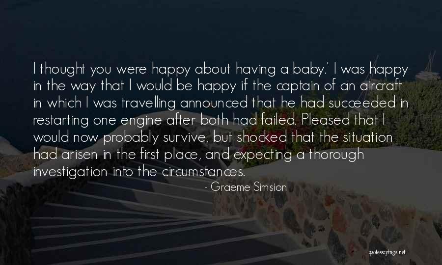 First Baby Quotes By Graeme Simsion First Baby Quotes By Graeme Simsion