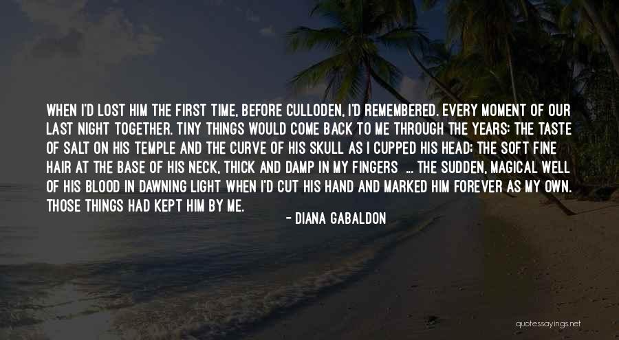 First Base Quotes By Diana Gabaldon