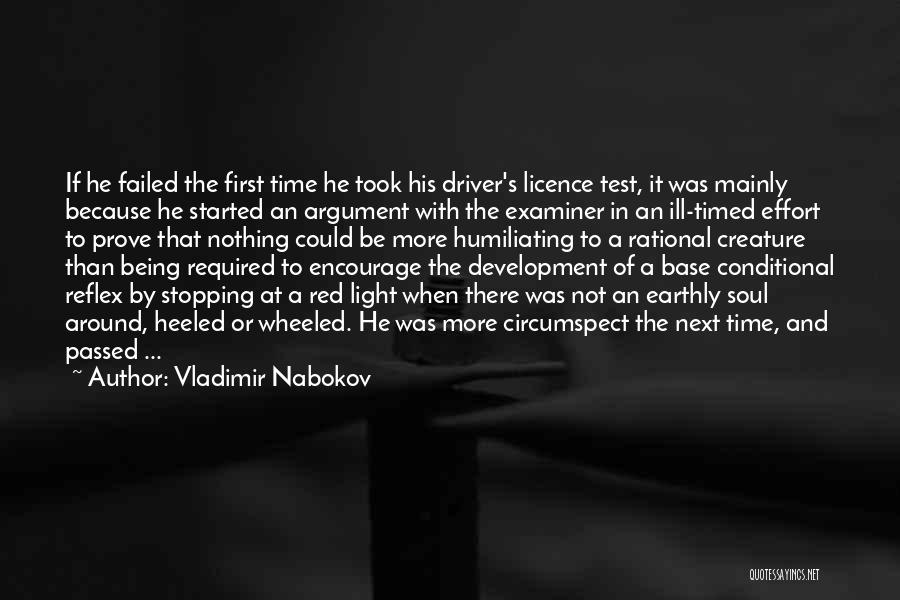 First Base Quotes By Vladimir Nabokov