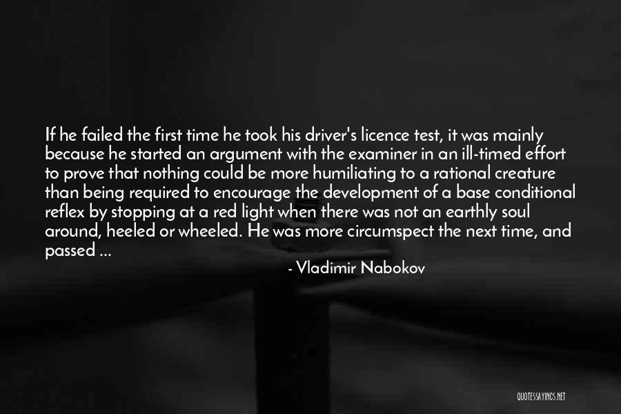 First Base Quotes By Vladimir Nabokov