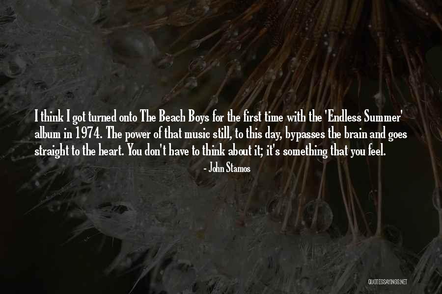 First Beach Quotes By John Stamos First Beach Quotes By John Stamos